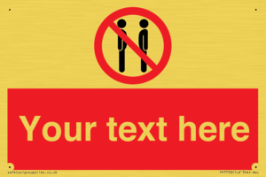 Custom prohibition not face to face